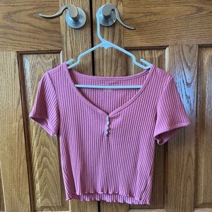 American Eagle Short-Sleeve Shirt